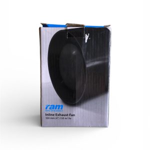 RAM 100mm Inline Exhaust Fan